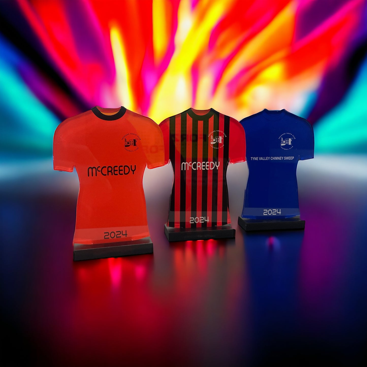 Shirt trophy, high gloss, personalised trophies