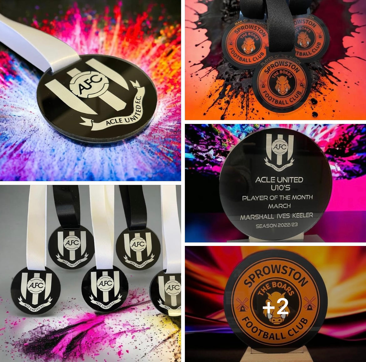 Medal, Personalised High gloss medals