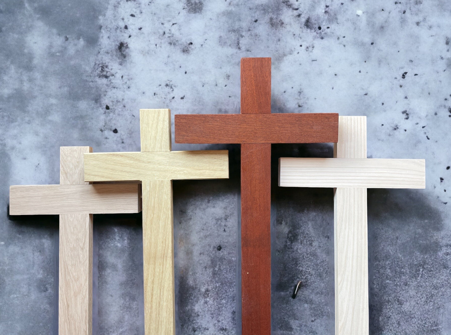 Memorial cross, wooden cross, grave marker